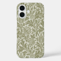 William Morris Thistle Sage Green Pattern