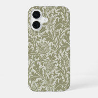 William Morris Thistle Sage Green Pattern