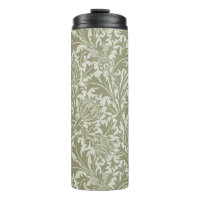 William Morris Thistle Sage Green Pattern