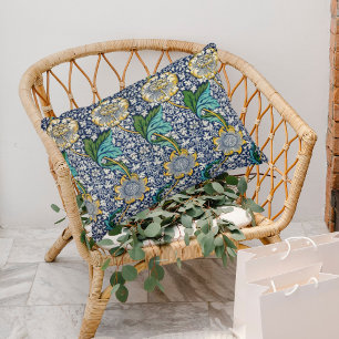 William Morris throw pillow vibrant colours