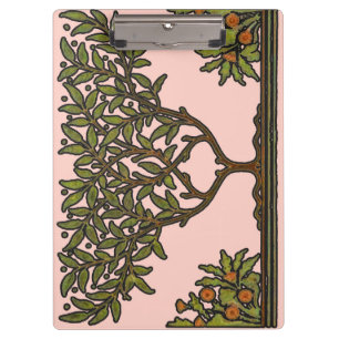 William Morris Tree Frieze Floral Wallpaper Clipboard