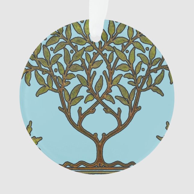 William Morris Tree Frieze Floral Wallpaper Ornament (Front)