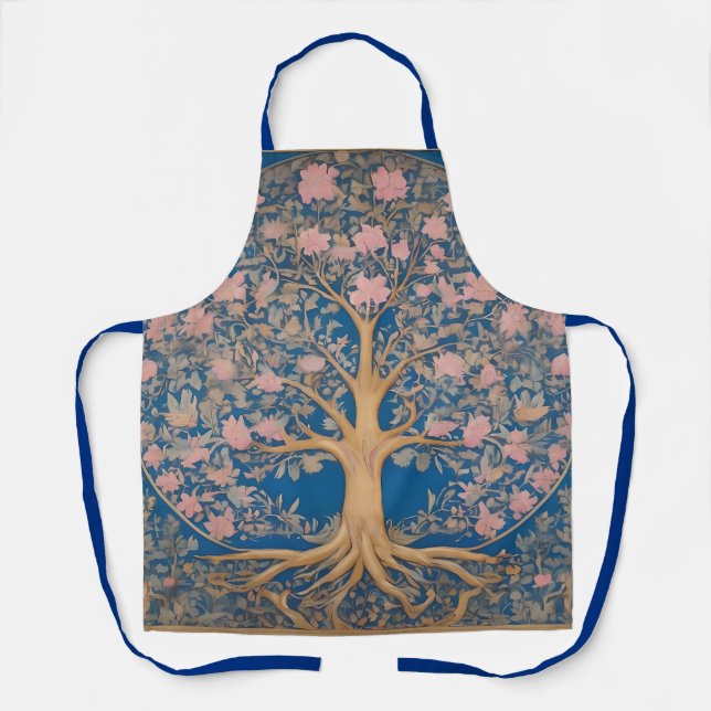 William Morris Tree Of Life Apron (Front)
