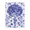 William Morris Tree of Life, Cobalt Blue and White