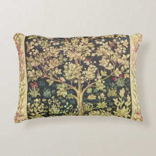William Morris Tree Of Life Floral Vintage Art Decorative Cushion