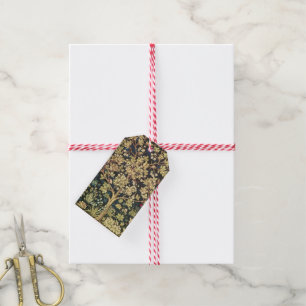 William Morris Tree Of Life Floral Vintage Art Gift Tags