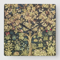 William Morris Tree Of Life Floral Vintage Art