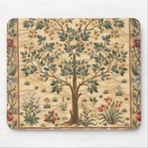 William Morris Tree Of Life Mouse Mat