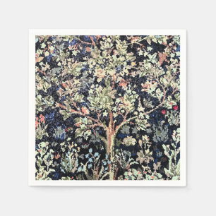 William Morris Tree of Life Paper Napkin