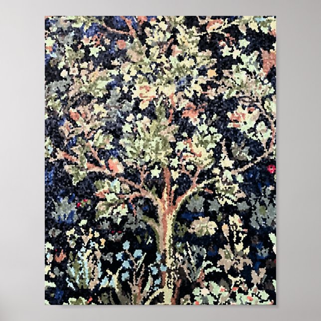 William Morris Tree of Life Poster (Front)