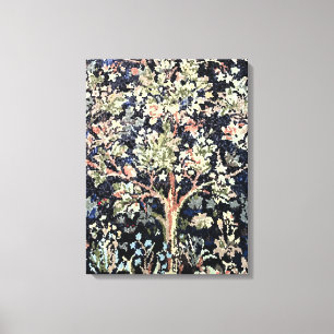 William Morris Tree of Life Stretched Canvas Print