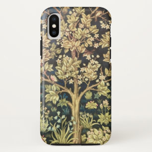 William Morris Tree Of Life Vintage Pre-Raphaelite iPhone X Case