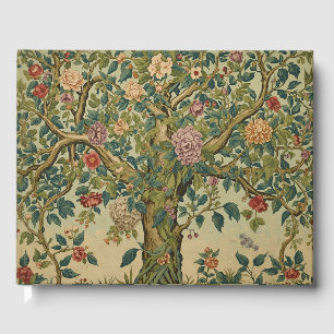 William Morris Tree Of Life Vintage Pre-Raphaelite Guest Book
