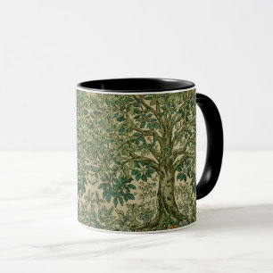 William Morris Tree Of Life Vintage Pre-Raphaelite Mug