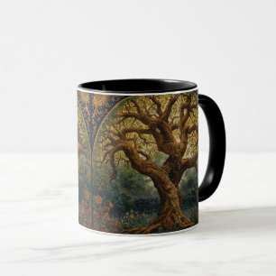 William Morris Tree Of Life Vintage Pre-Raphaelite Mug