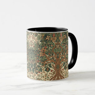 William Morris Tree Of Life Vintage Pre-Raphaelite Mug