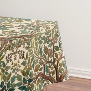 William Morris Tree Of Life Vintage Pre-Raphaelite Tablecloth