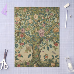 William Morris Tree Of Life Vintage Pre-Raphaelite Tissue Paper