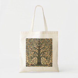William Morris Tree Of Life Vintage Pre-Raphaelite Tote Bag