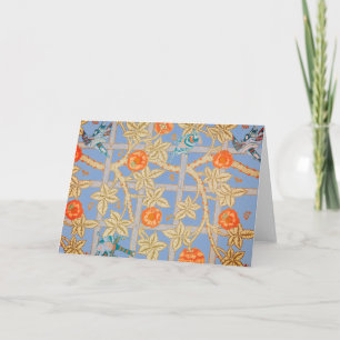 William Morris TRELLIS Folded Greeting Card