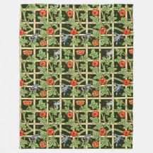 William Morris Trellis Pattern in Green