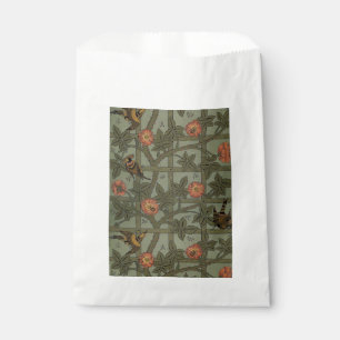 William Morris Trellis Wallpaper Art Favour Bags