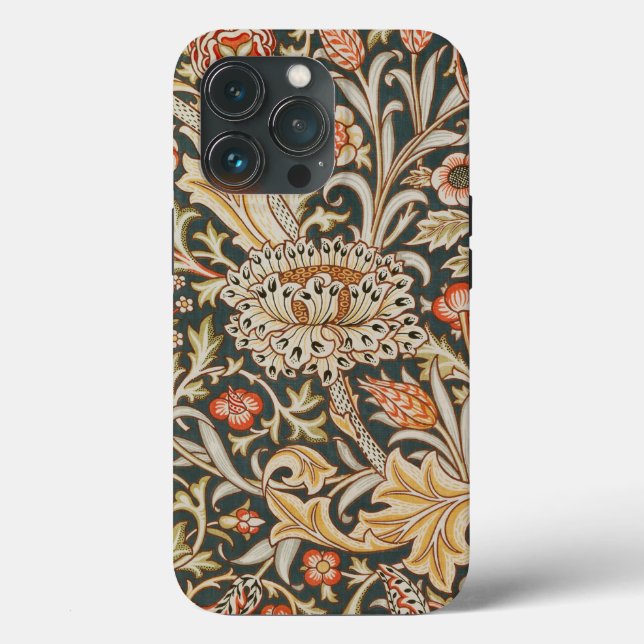 William Morris Trent Garden Flower Classic Botanic Case-Mate iPhone Case (Back)
