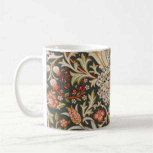William Morris Trent Garden Flower Classic Botanic Coffee Mug
