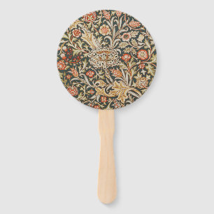 William Morris Trent Garden Flower Classic Botanic Hand Fan