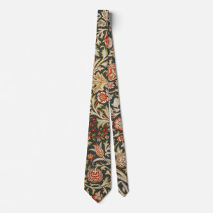 William Morris Trent Garden Flower Classic Botanic Tie