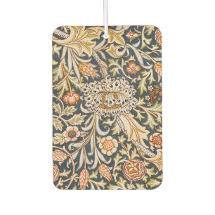 William Morris Trent Garden Flower Pattern Classic Car Air Freshener