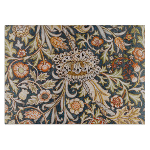William Morris Trent Garden Flower Pattern Classic Cutting Board
