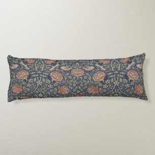 William Morris Tudor Rose Wallpaper Body Cushion