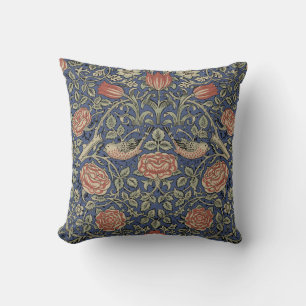 William Morris Tudor Rose Wallpaper Cushion