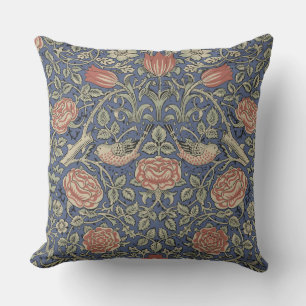 William Morris Tudor Rose Wallpaper Cushion