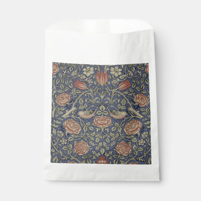William Morris Tudor Rose Wallpaper Favour Bags (Front)