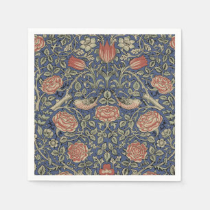 William Morris Tudor Rose Wallpaper Napkin