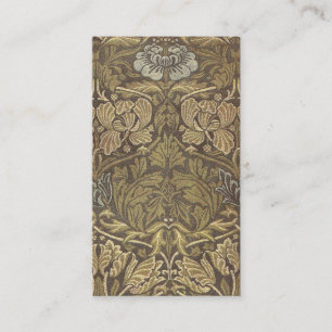 William Morris Tulip and Rose Pattern Business Card