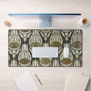 William Morris Tulip and Trellis Blue Floral Art Desk Mat