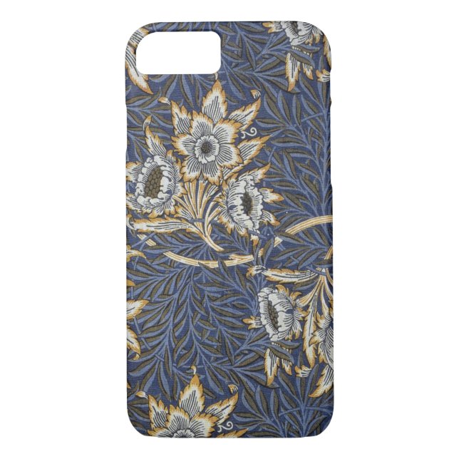 William Morris Tulip and Willow Floral Pattern Case-Mate iPhone Case (Back)