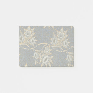 william morris tulip and willow tapestry pattern post-it notes