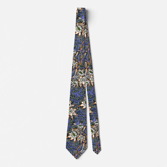 William Morris Tulip and Willow Tie (Front)