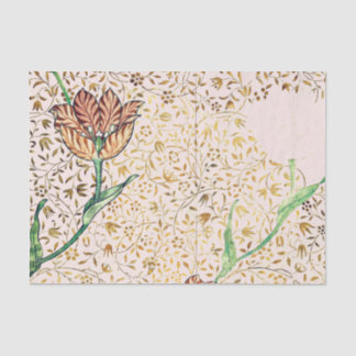 William Morris TULIP DESIGN IN PINK Tissue Paper