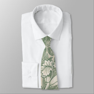 william morris tulip wallpaper textile green tie