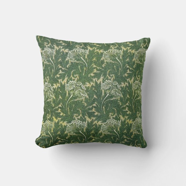 William Morris Tulips  Cushion (Front)