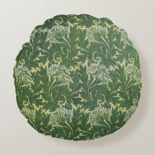 William Morris Tulips Round Cushion