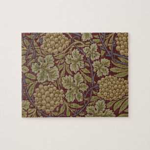 William Morris Vine Floral Pattern Jigsaw Puzzle