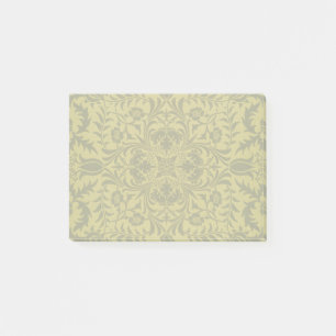 William Morris Vine Vintage Brown Flower Pattern Post-it Notes