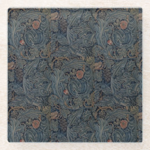 William Morris Vintage Acanthus and Vine Glass Coaster