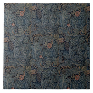 William Morris Vintage Acanthus and Vine Tile